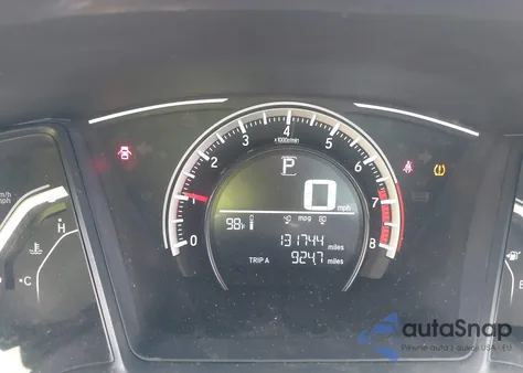 2017 Honda Civic Lx из США, поврежденный, VIN 19XFC2F52HE001248